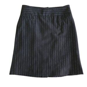 Mexx Black Pinstripe Skirt - US 2